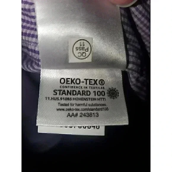 Chaps Long-sleeved Regular Fit Comfort Stretch Causal Dress Shirt 16 neck - Picture 4 of 7